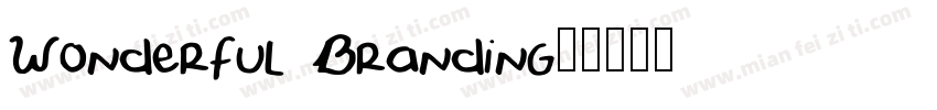 Wonderful Branding字体转换